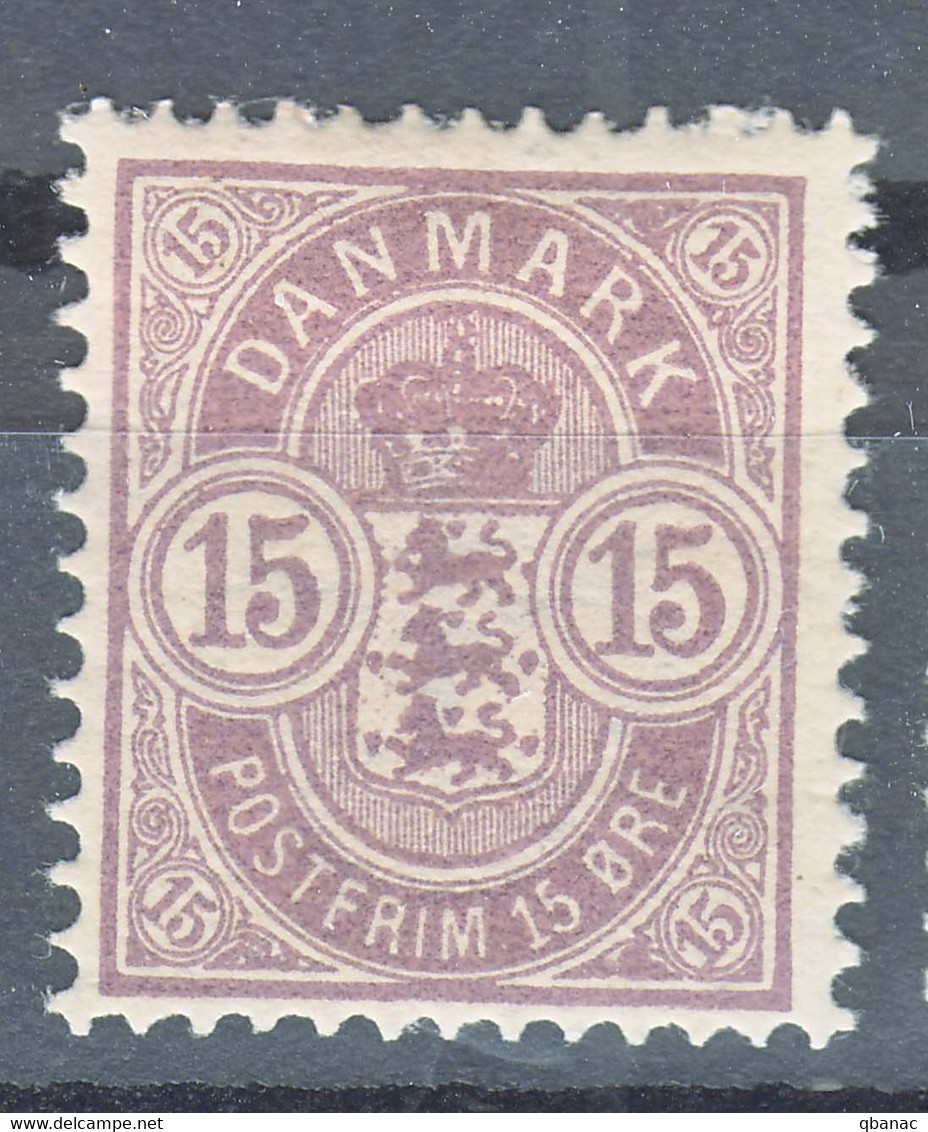 Denmark 1901 Mi#38 Mint Hinged - Ongebruikt