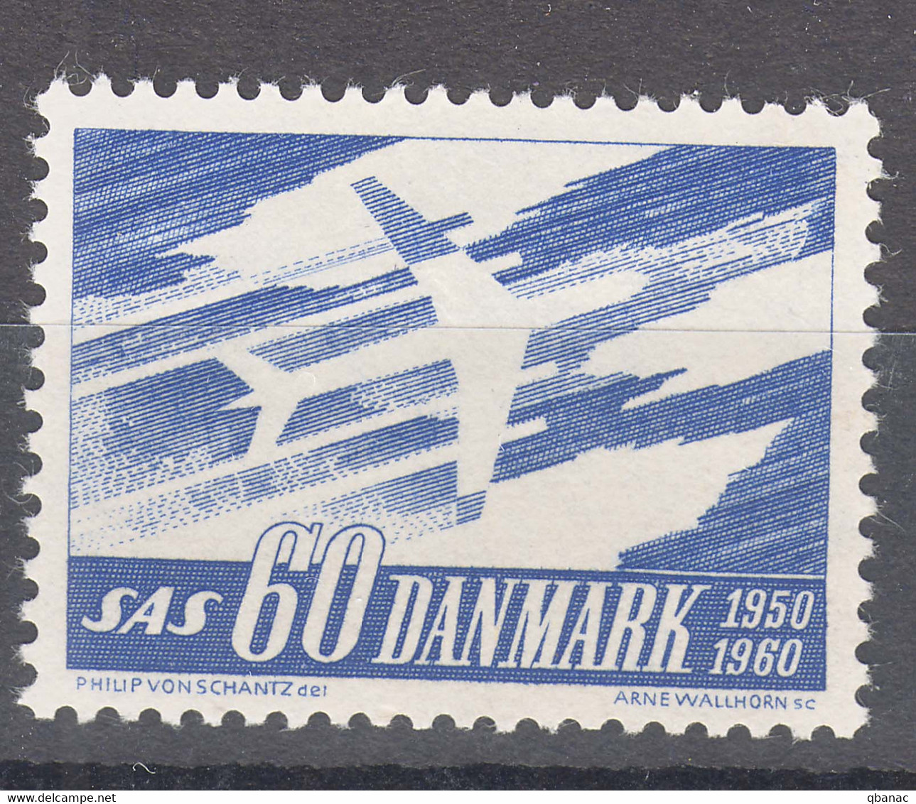 Denmark 1961 Mi#388 Mint Never Hinged - Ungebraucht