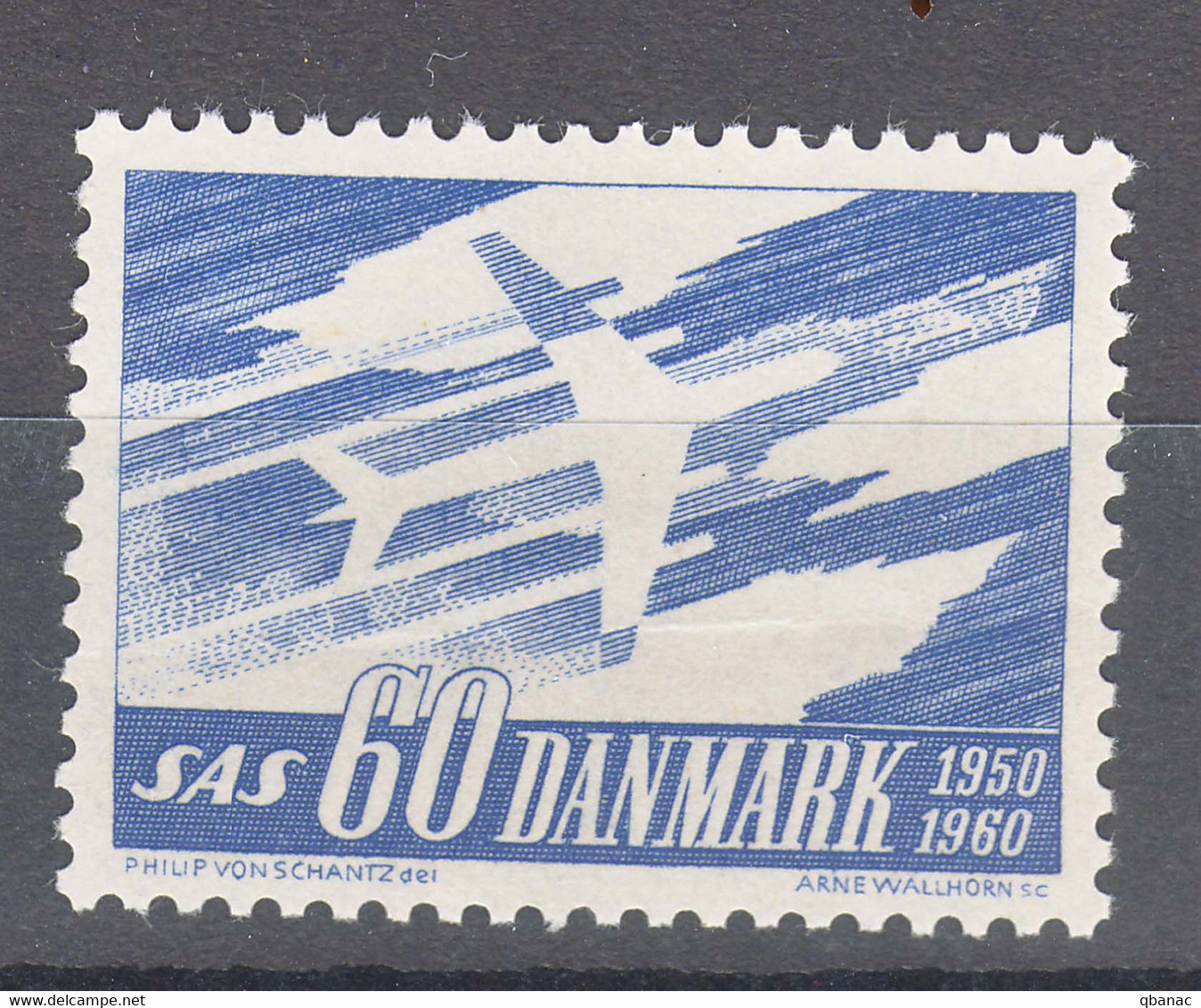 Denmark 1961 Mi#388 Mint Never Hinged - Neufs