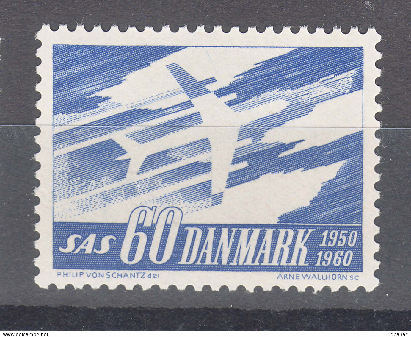 Denmark 1961 Mi#388 Mint Never Hinged - Neufs