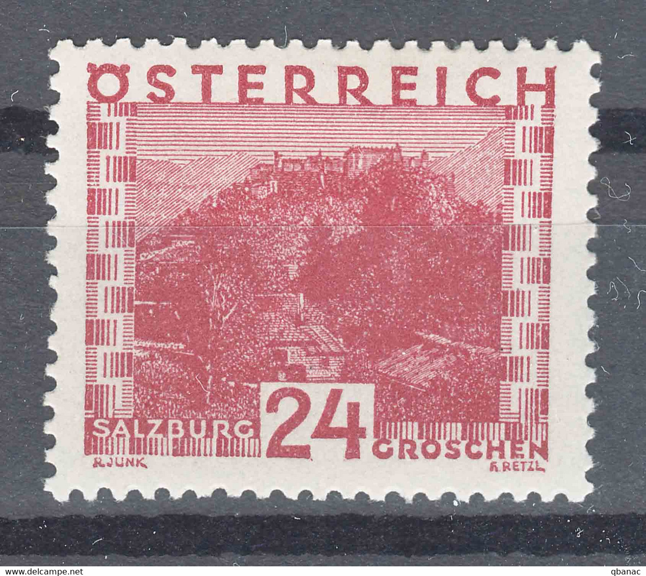 Austria 1929 Big Landscapes Mi#504 Mint Hinged - Ungebraucht