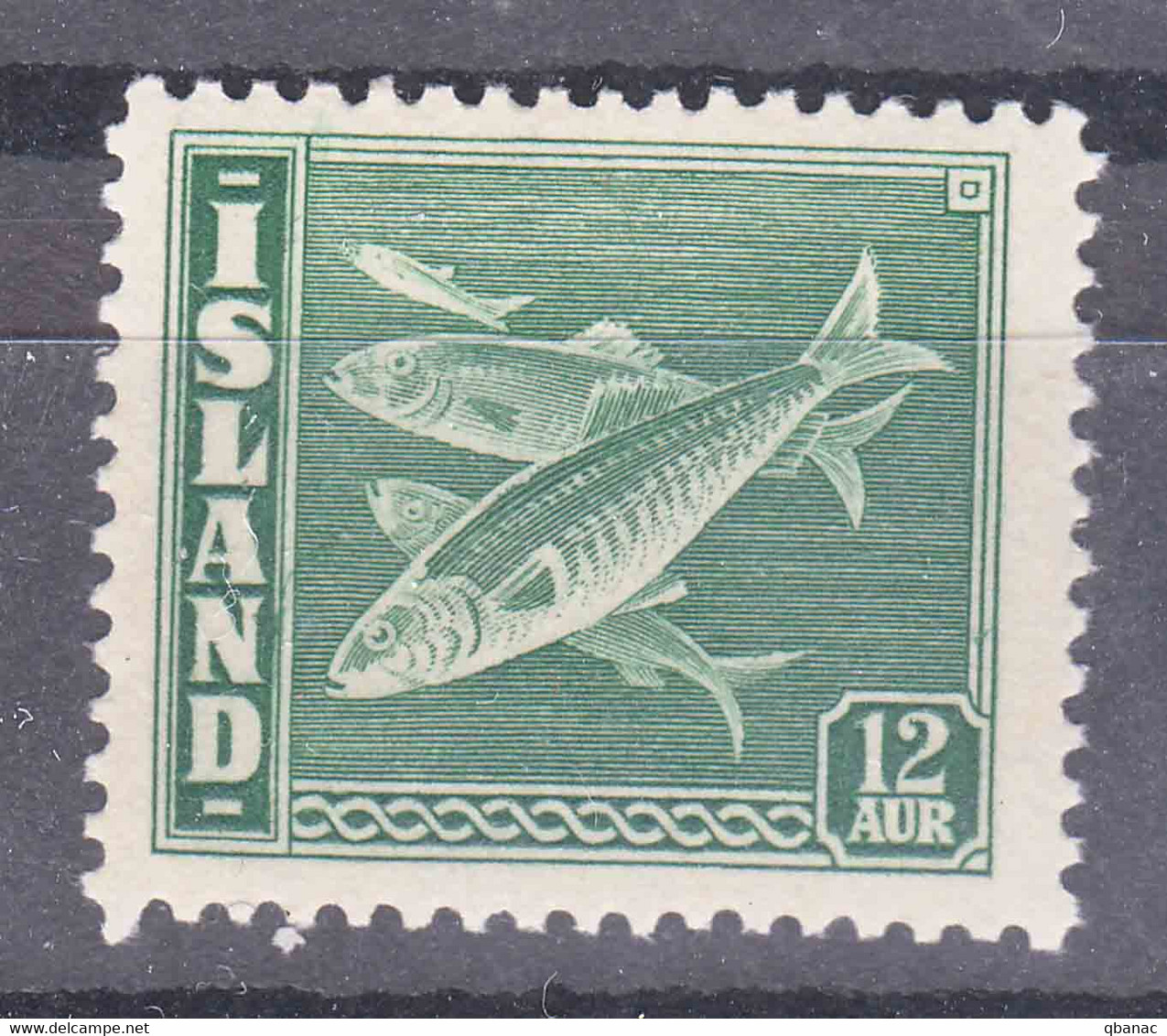 Iceland Island Ijsland 1943 Fish Mi#226 Mint Never Hinged - Nuevos