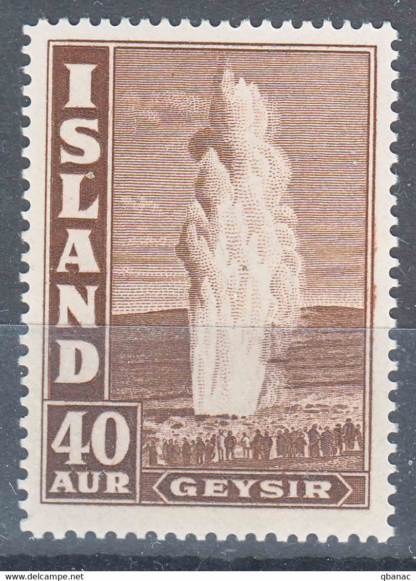 Iceland Island Ijsland 1939 Mi#213 Mint Never Hinged - Nuevos