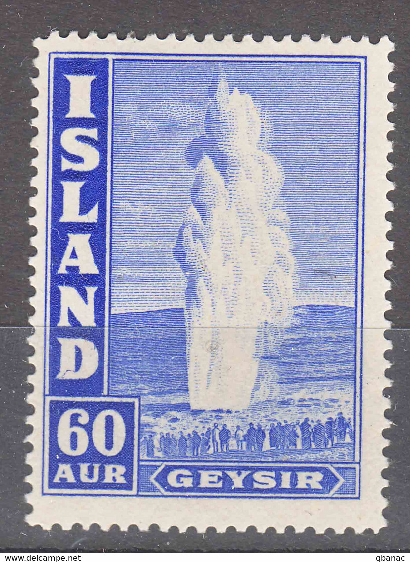 Iceland Island Ijsland 1943 Mi#229 A Mint Never Hinged, Perforation 14 - Nuevos