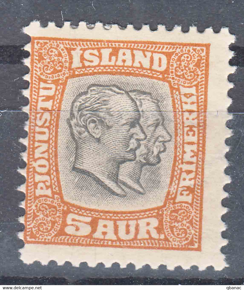 Iceland Island Ijsland 1907 Porto Mi#26 Mint Hinged - Unused Stamps