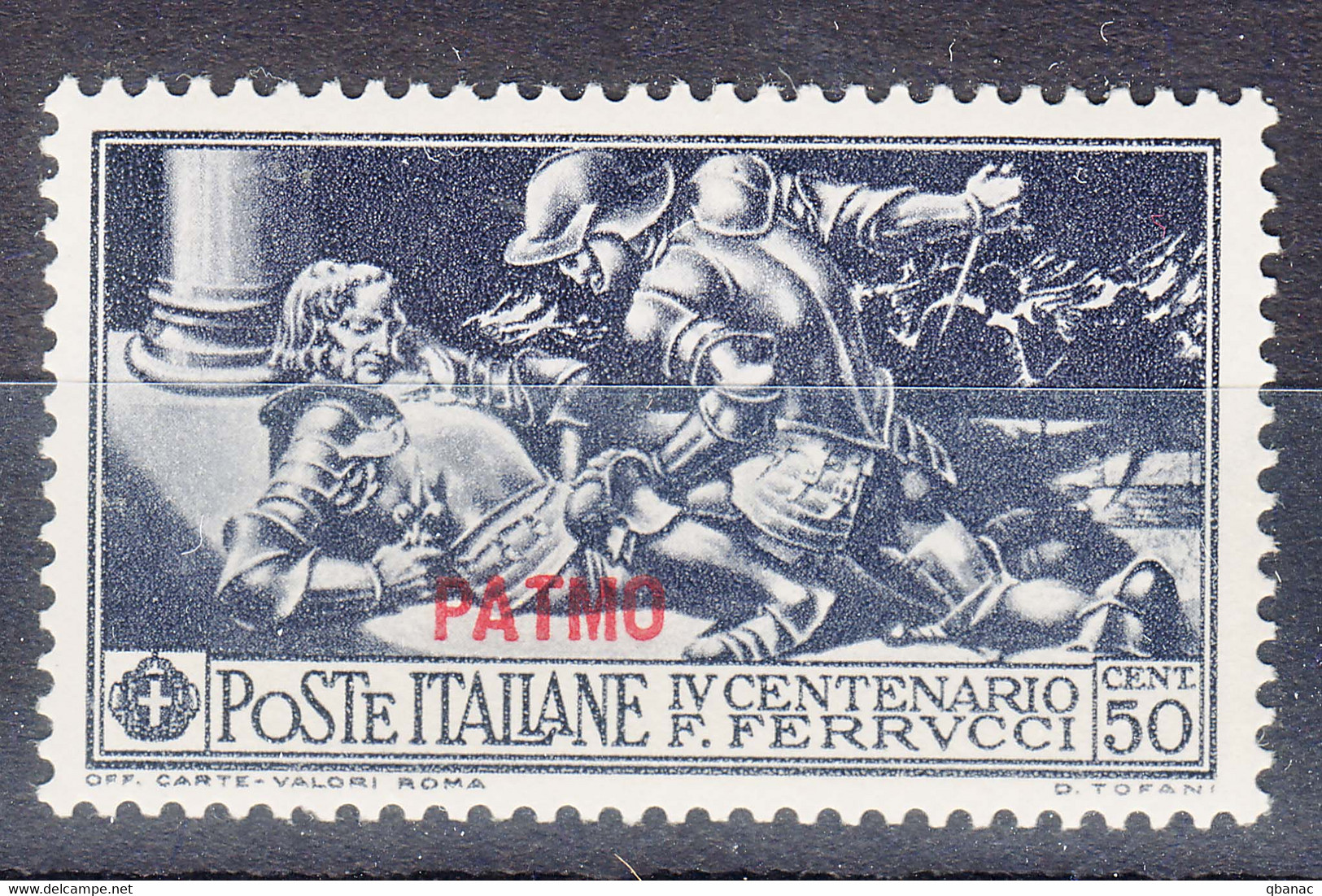 Italy Colonies Aegean Islands Patmos (Patmo) 1930 Ferrucci Sassone#14 Mi#28 VIII Mint Hinged - Egée (Patmo)