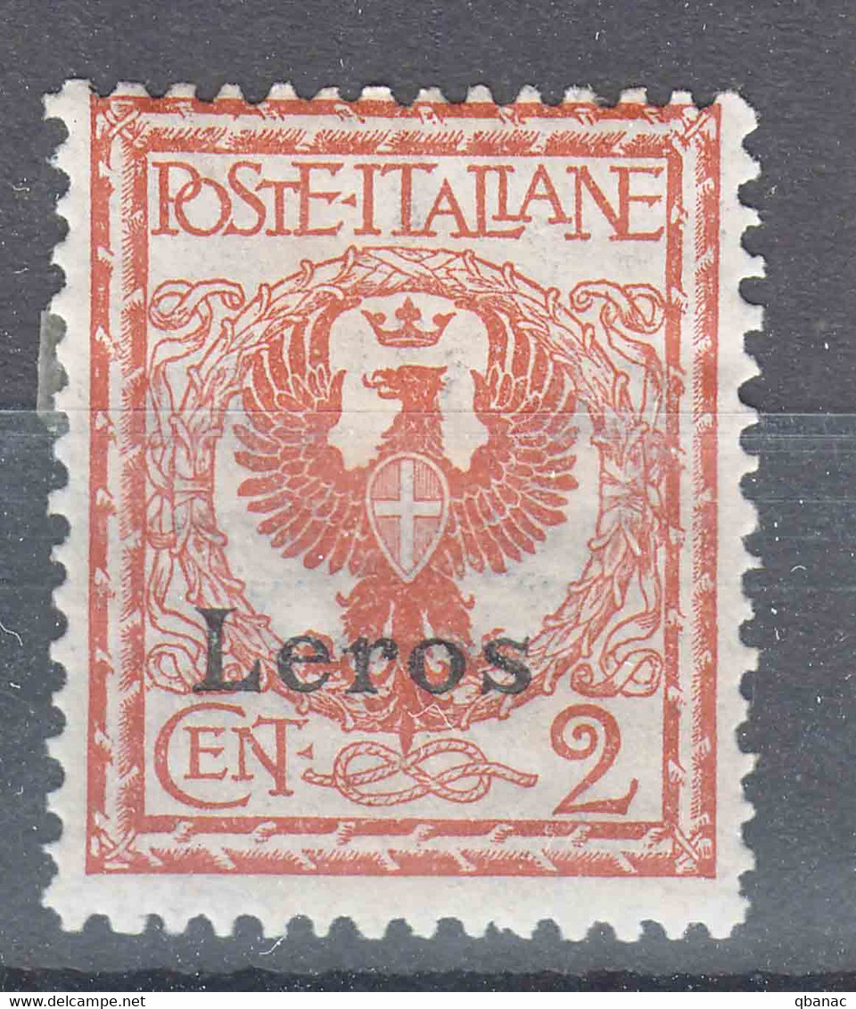 Italy Colonies Aegean Islands Leros (Lero) 1912 Sassone#1 Mi#3 V Mint Hinged - Aegean (Lero)