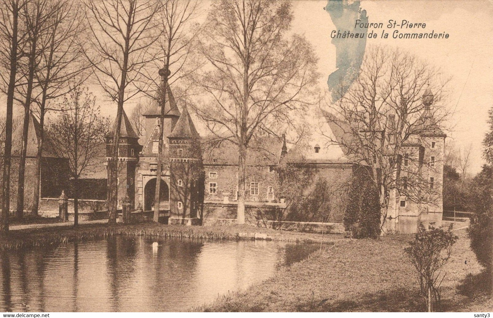 Fouron St-Pierre, Château De La Commanderie    Gelopen - Fourons - Voeren