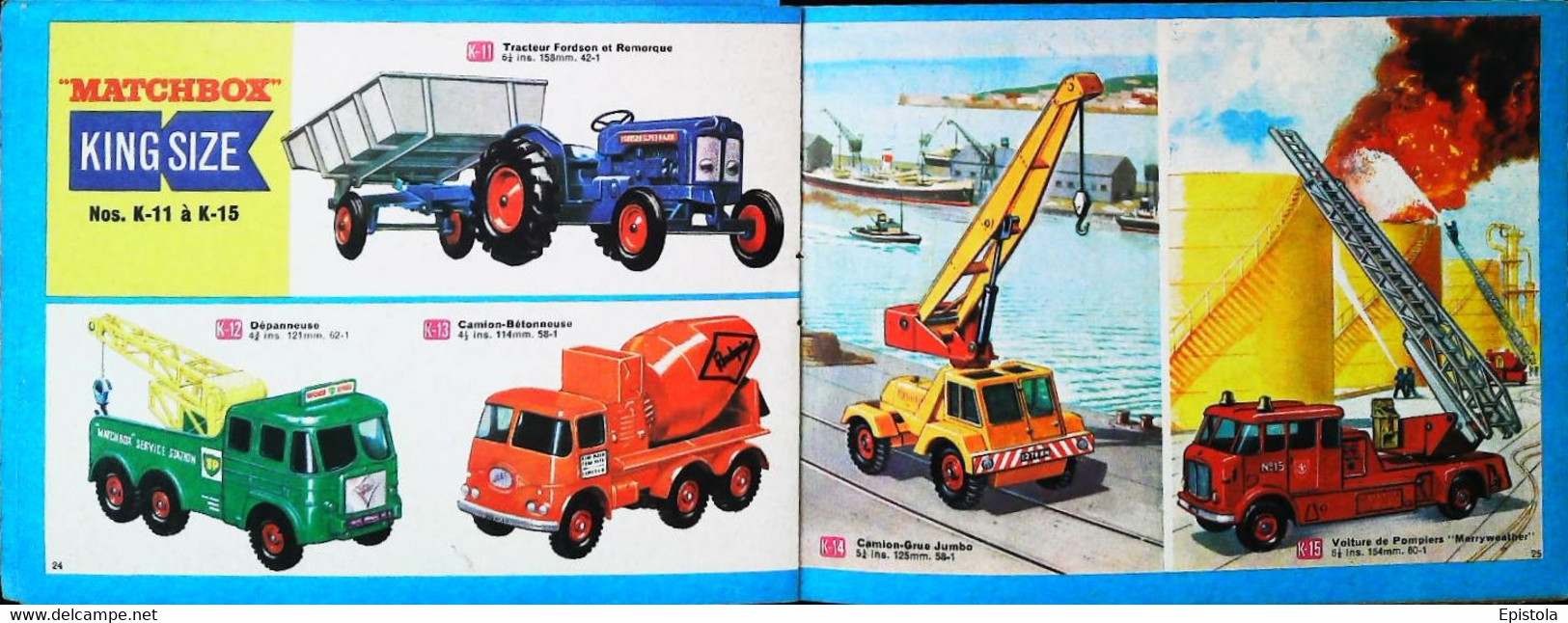 ► Catalogue 1968 MATCHBOX 38 Pages 14 x 10.5 cm - Jouet (Modeles Reduits automobile taille boite alumettes) Die-cast toy