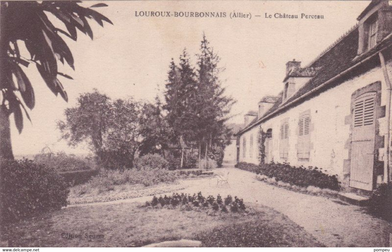 QK - Lote 6 Cartes - Châteaux De France: Bannay, Nérondes, Louroux.Bourbonnais, Marigny, Les Thernes  (neuf) - 5 - 99 Cartoline