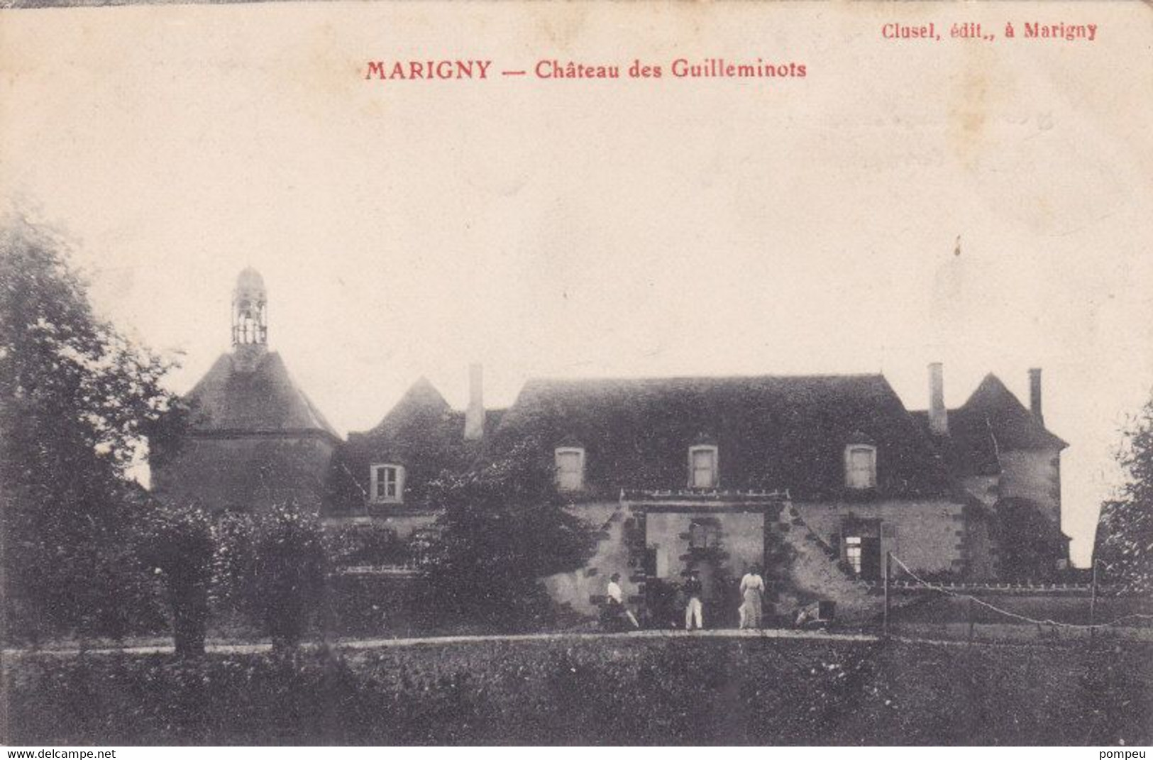 QK - Lote 6 Cartes - Châteaux De France: Bannay, Nérondes, Louroux.Bourbonnais, Marigny, Les Thernes  (neuf) - 5 - 99 Cartoline