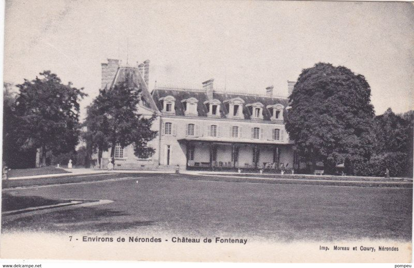 QK - Lote 6 Cartes - Châteaux De France: Bannay, Nérondes, Louroux.Bourbonnais, Marigny, Les Thernes  (neuf) - 5 - 99 Cartoline