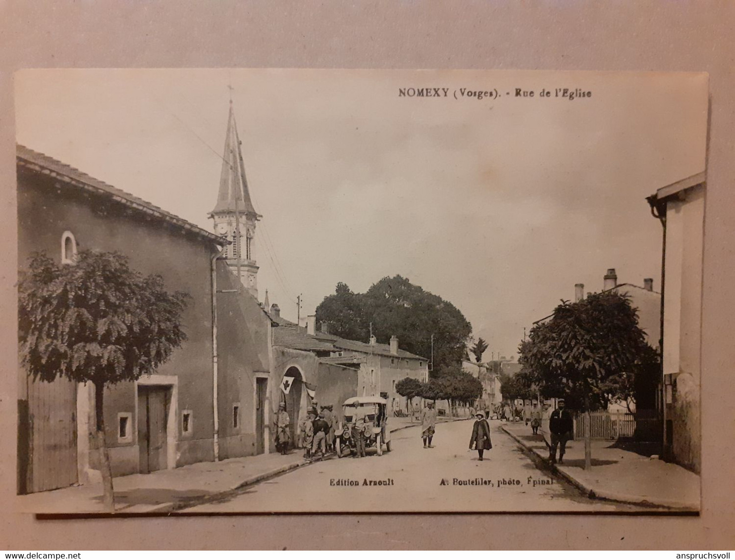 CPA - 88 - NOMEXY - Rue De L'Eglise - Nomexy