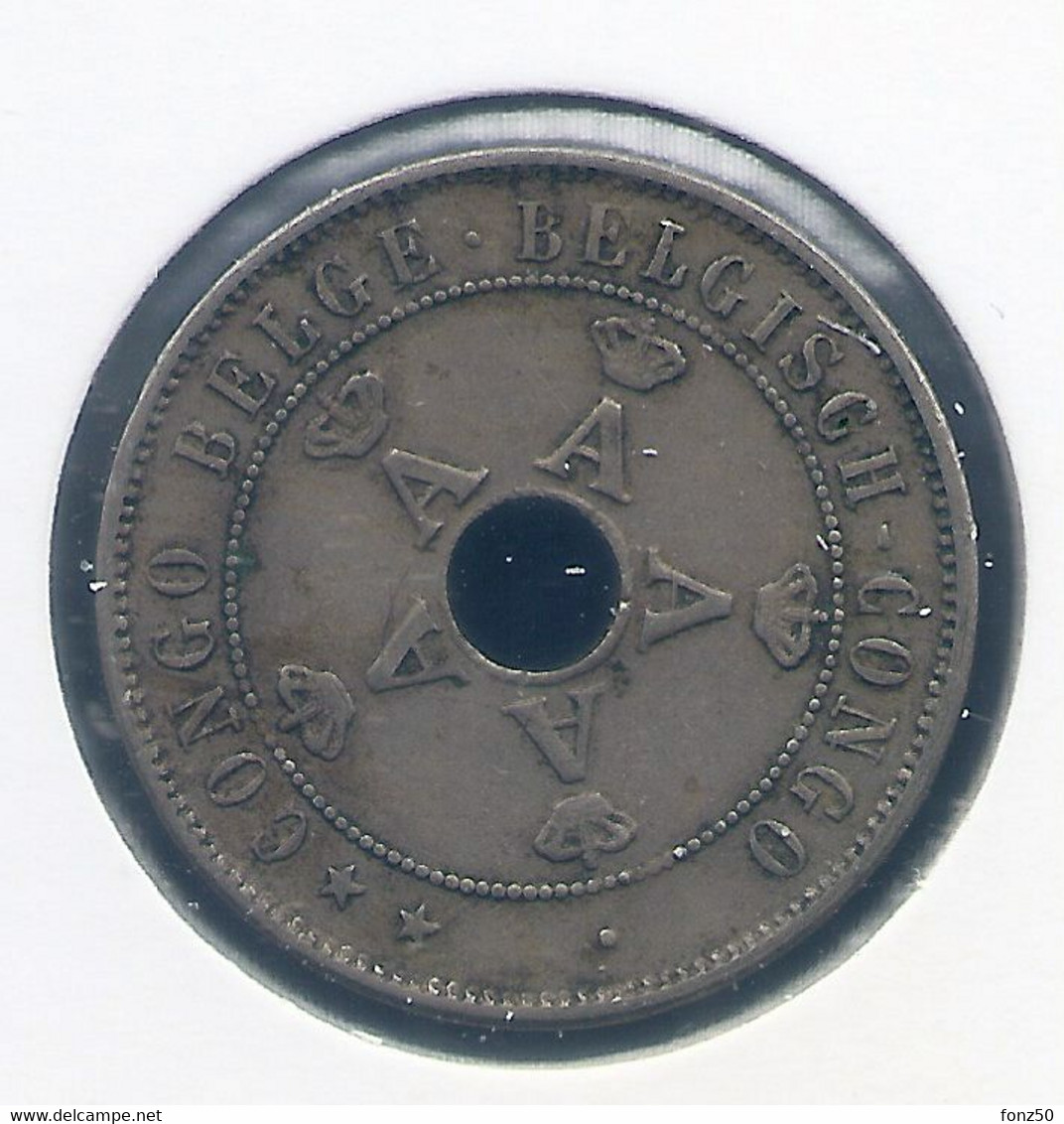 CONGO - ALBERT I * 20 Cent 1911 * Nr 10122 - 1910-1934: Albert I