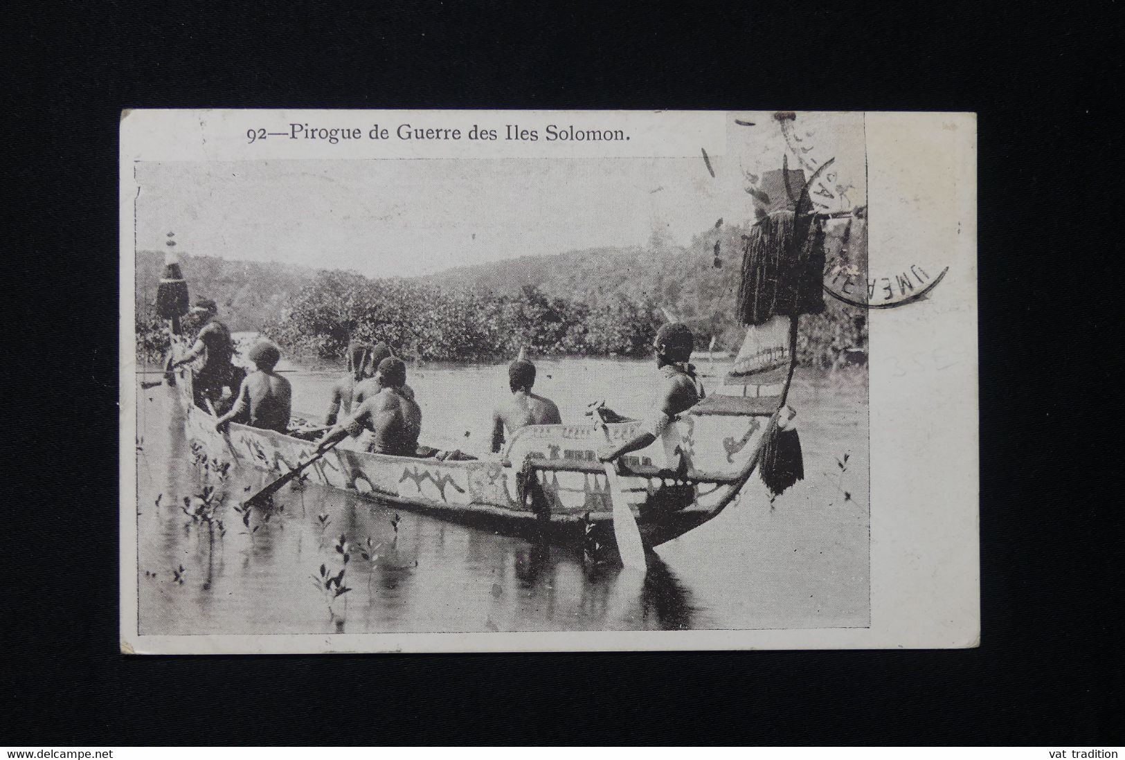SALOMON - Carte Postale - Pirogue De Guerre Des Îles Salomon - L 82212 - Solomon Islands