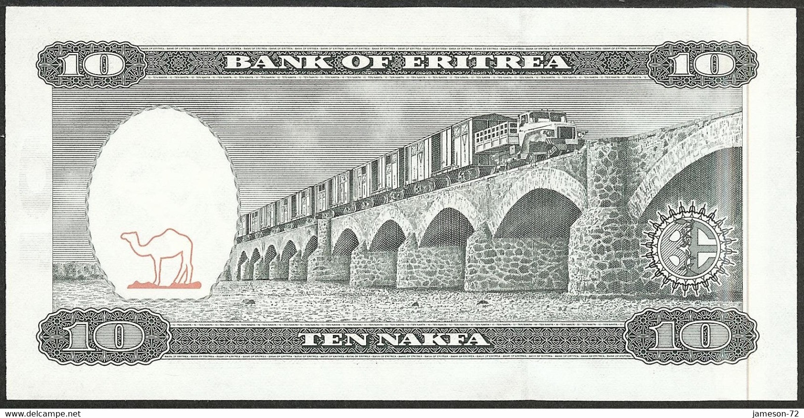 ERITREA - 10 Nafka 1997 P# 3 Africa Banknote - Edelweiss Coins - Erythrée