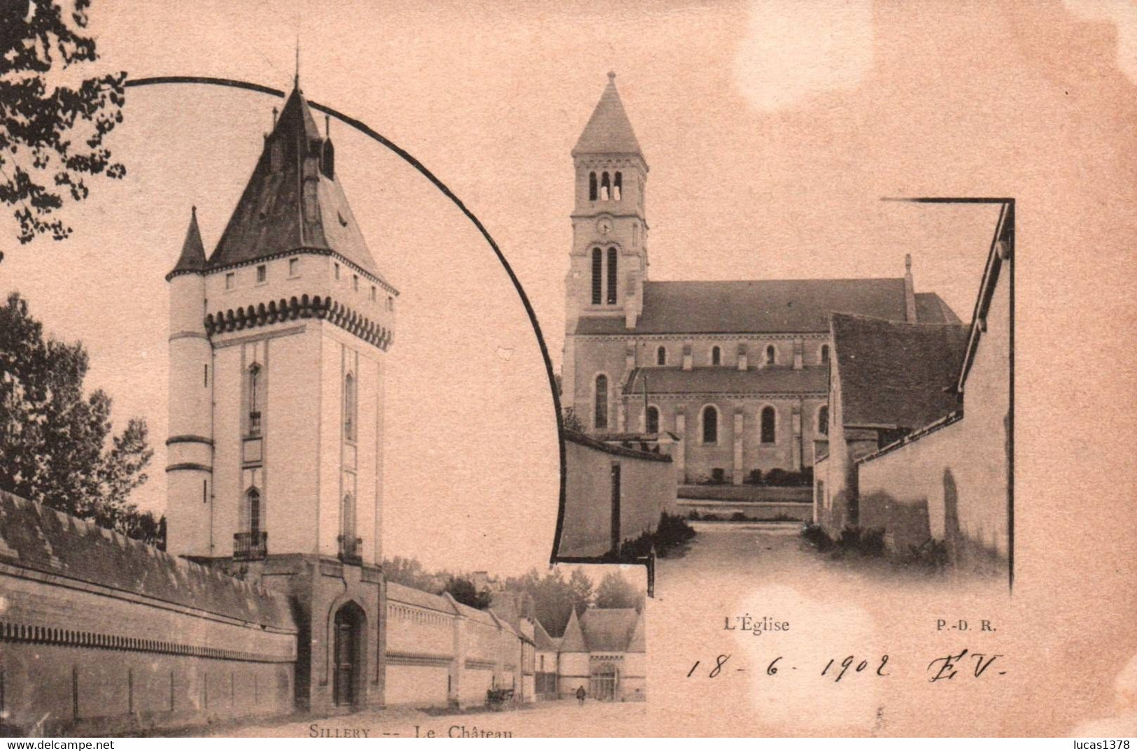 51 / SILLERY / LE CHATEAU / L EGLISE / PRECURSEUR 1902 - Sillery