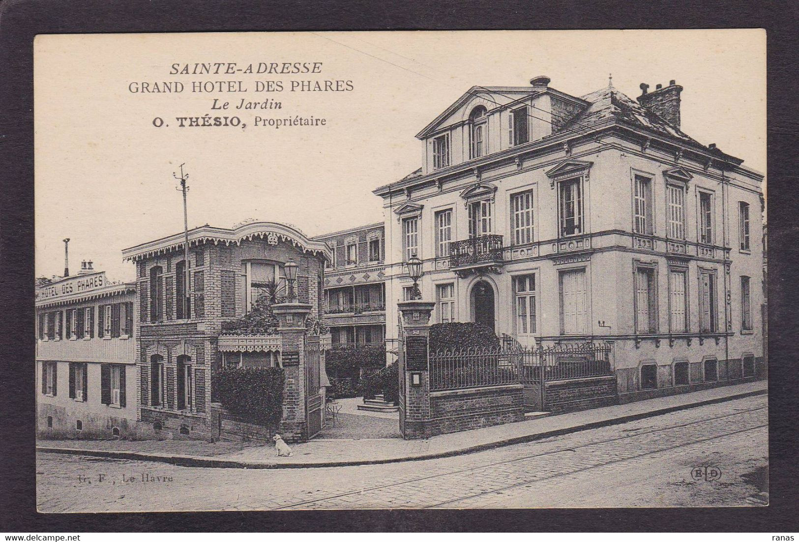 CPA [76] Seine Maritime > Sainte Adresse Non Circulé Hôtel Thésio - Sainte Adresse