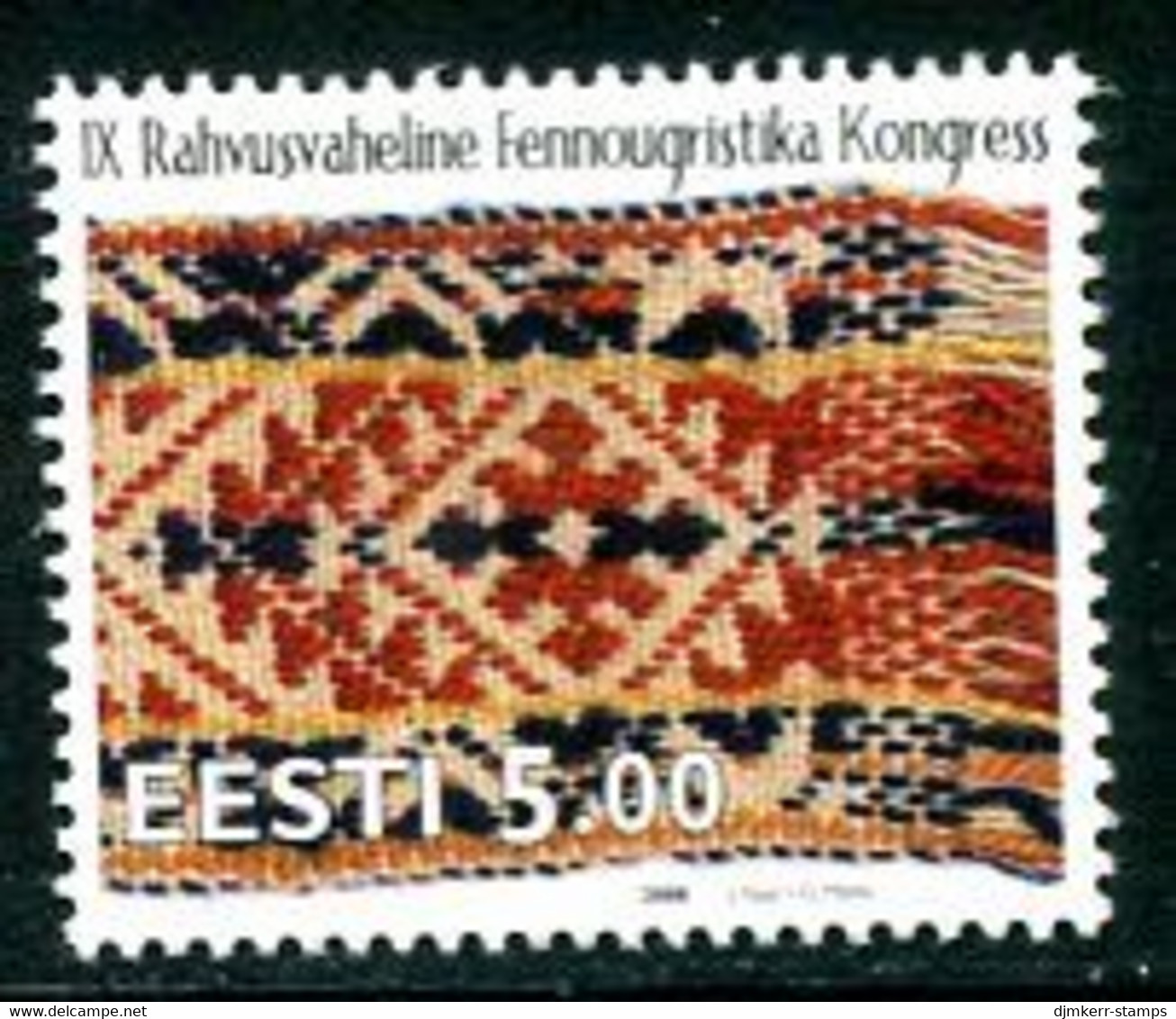 ESTONIA 2000 Finno-Ugric Congress  MNH / **.  Michel 375 - Estonia