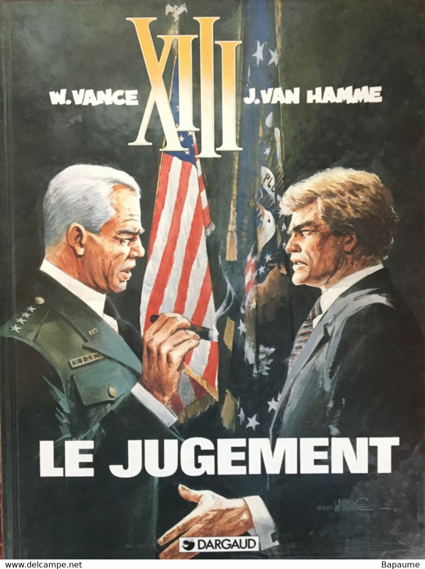 XIII - Le Jugement - Tome 12 - W. Vance - J. Van Hamme - Editions Dargaud EO 1997 - XIII