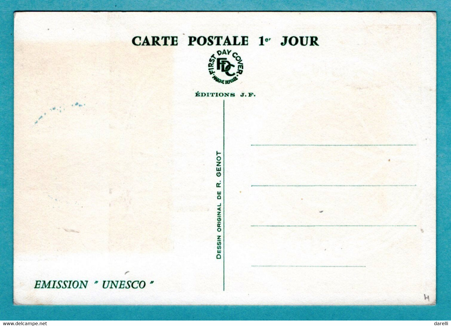 Carte Maximum 1969 - UNESCO 1969 - YT 39 Et 40 - 75 Paris - 1960-1969