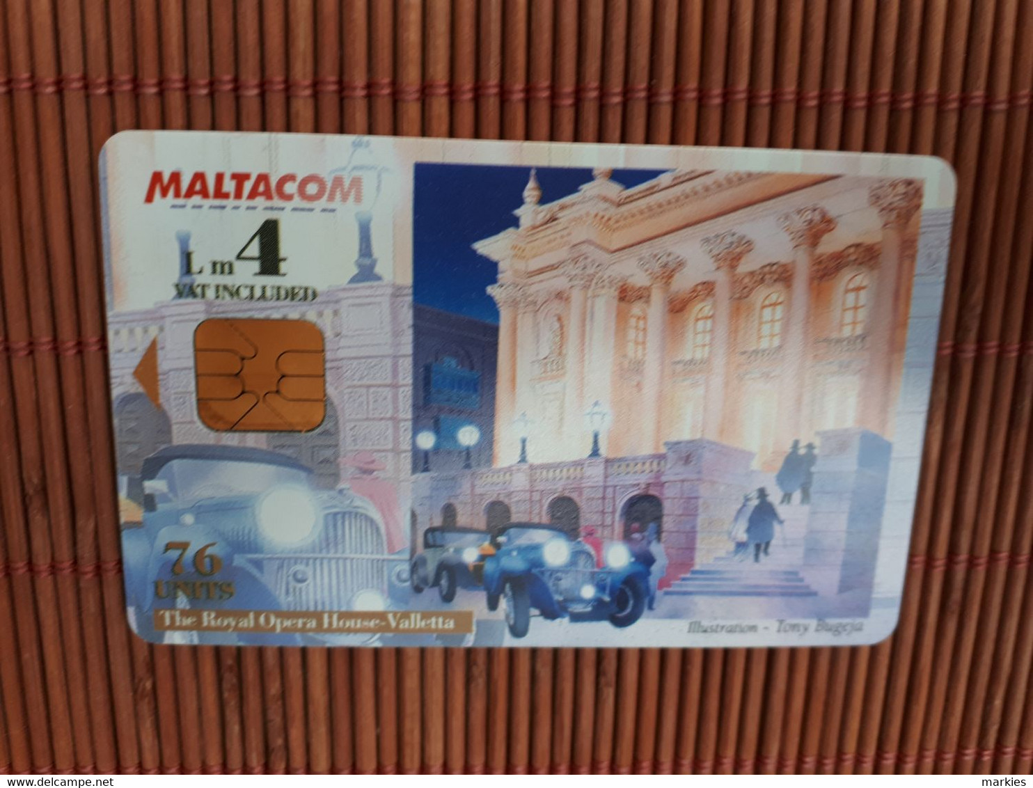 Malta Phonecard Opera Used Rare - Malte