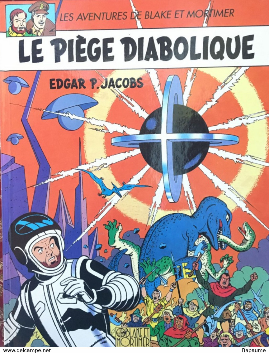 Blake Et Mortimer - Le Piège Diabolique - Edgar P. Jacobs - Editions EDL Et B&M 1998 - Blake Et Mortimer