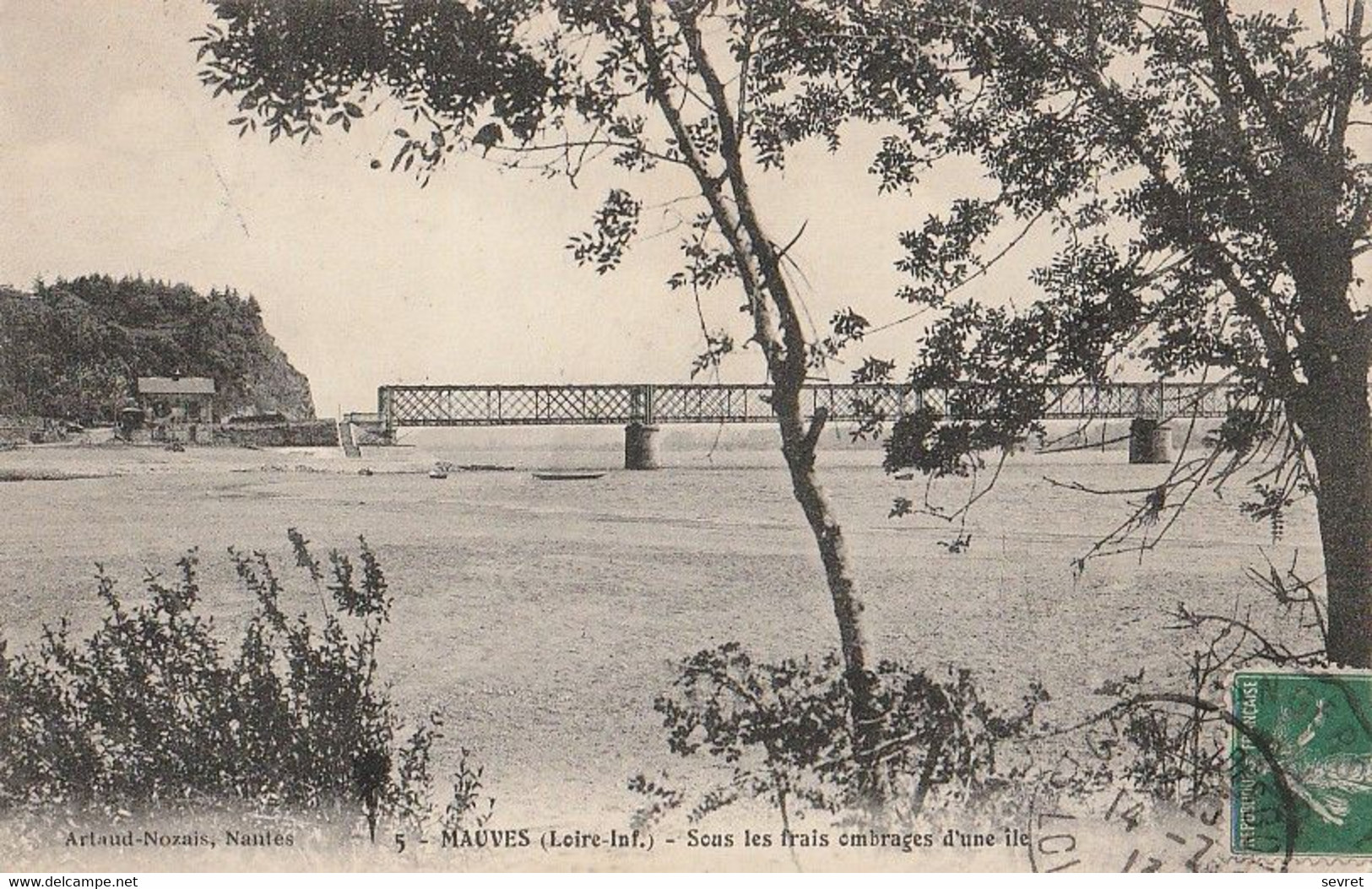 MAUVES. - Sous Les Frais Ombrages D'une île - Mauves-sur-Loire