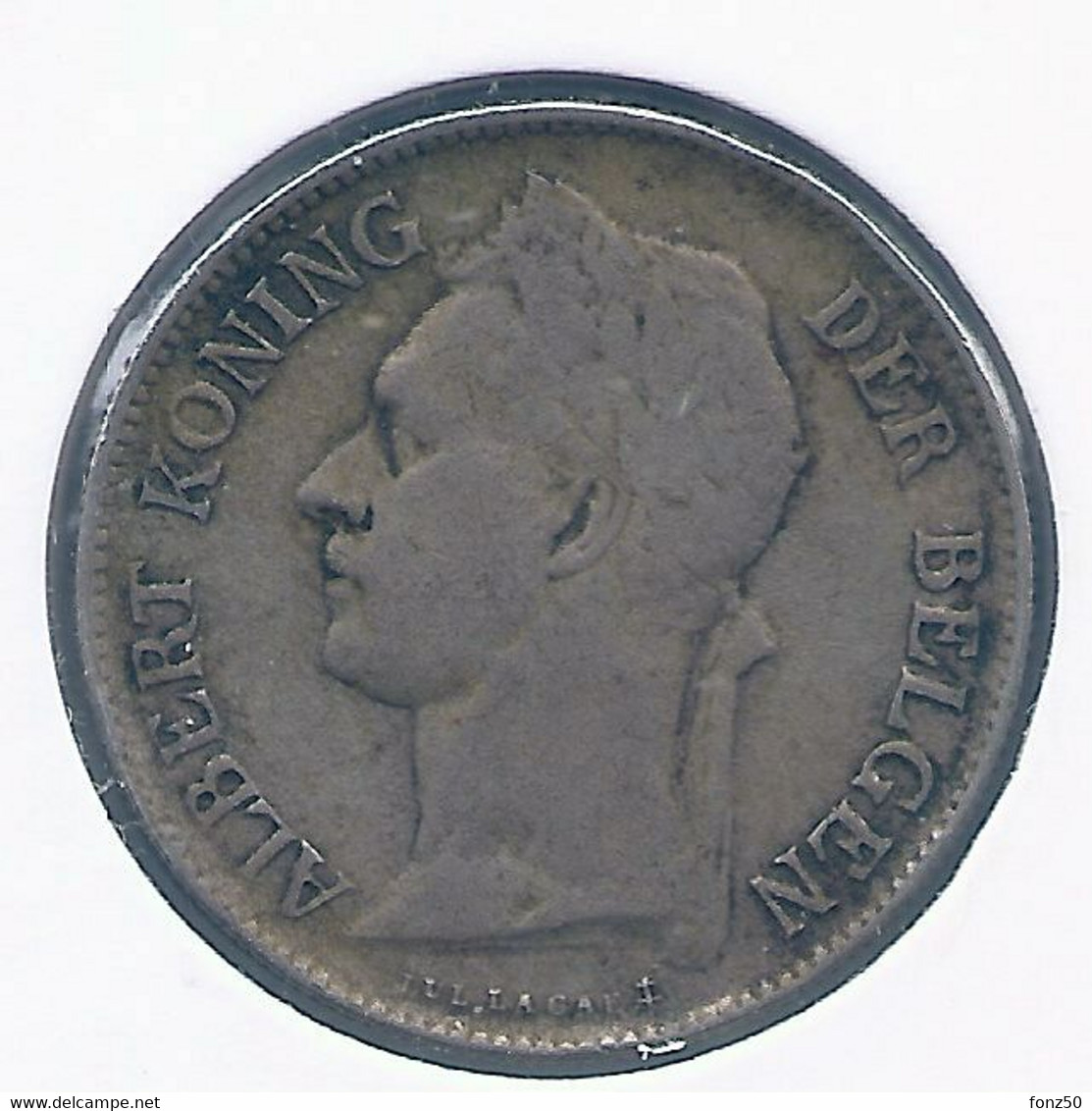 CONGO - ALBERT II * 50 Centiem 1922 Frans * Nr 10154 - 1910-1934: Albert I
