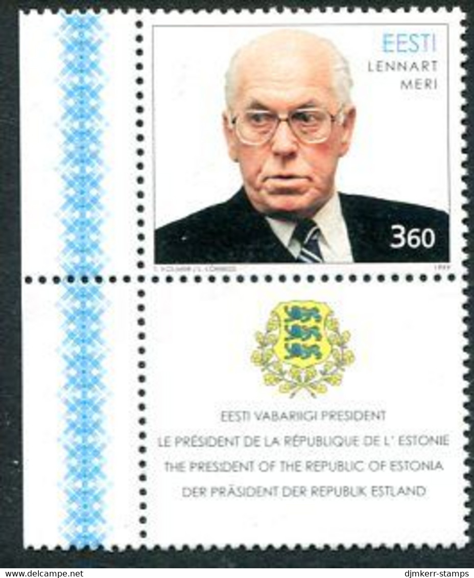 ESTONIA 1999 President Lennart Meri MNH / **.   Michel 342 Zf - Estland