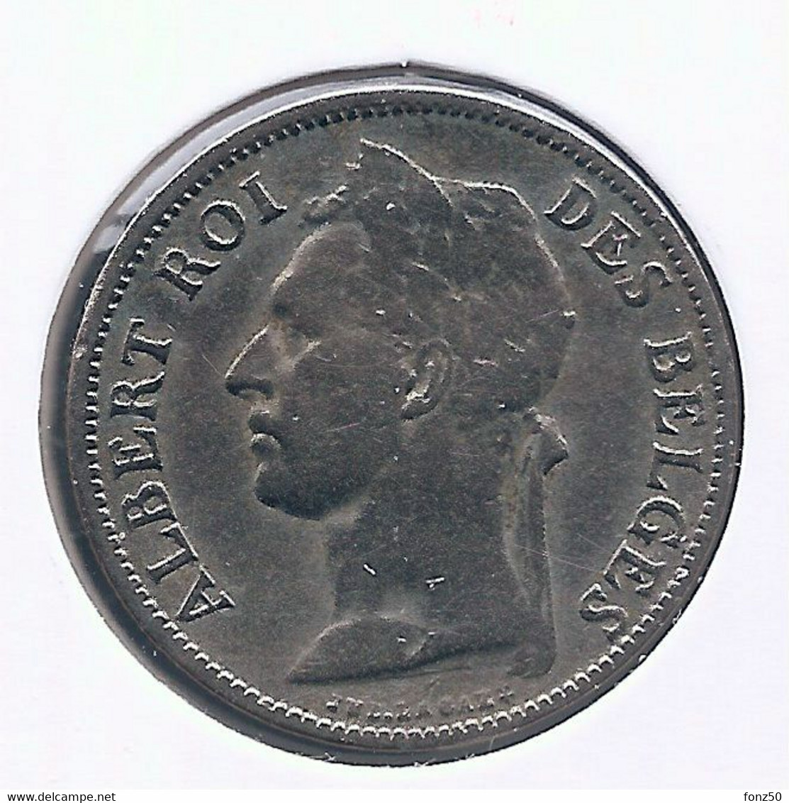 CONGO - ALBERT II * 50 Centiem 1924 Fr * Z.Fraai / Prachtig * Nr 10160 - 1910-1934: Albert I