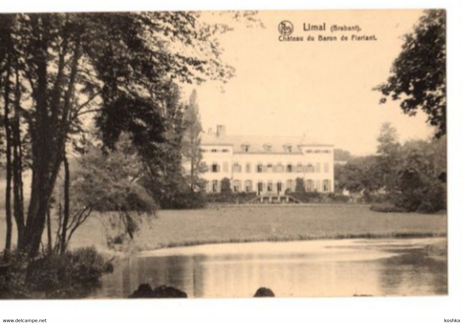 LIMAL - Château Du Baron De Fierlant - Nels - Non Envoyée - Wavre