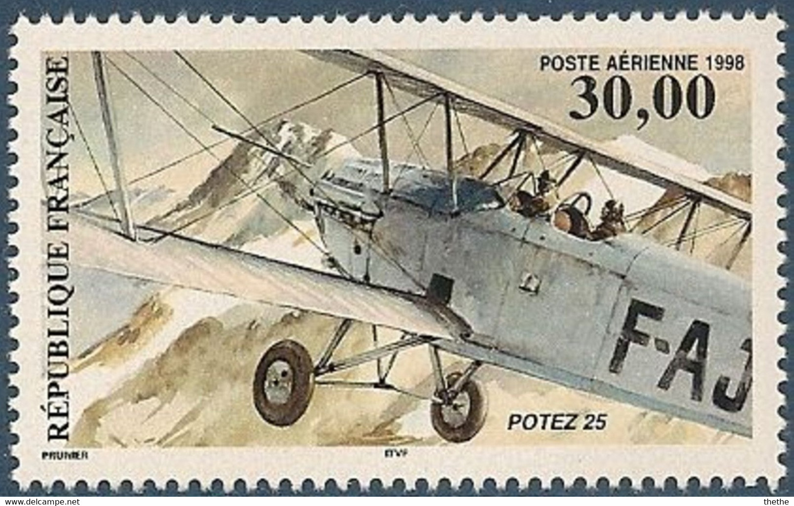 France - PA 62  - Potez 25 - 1960-.... Postfris