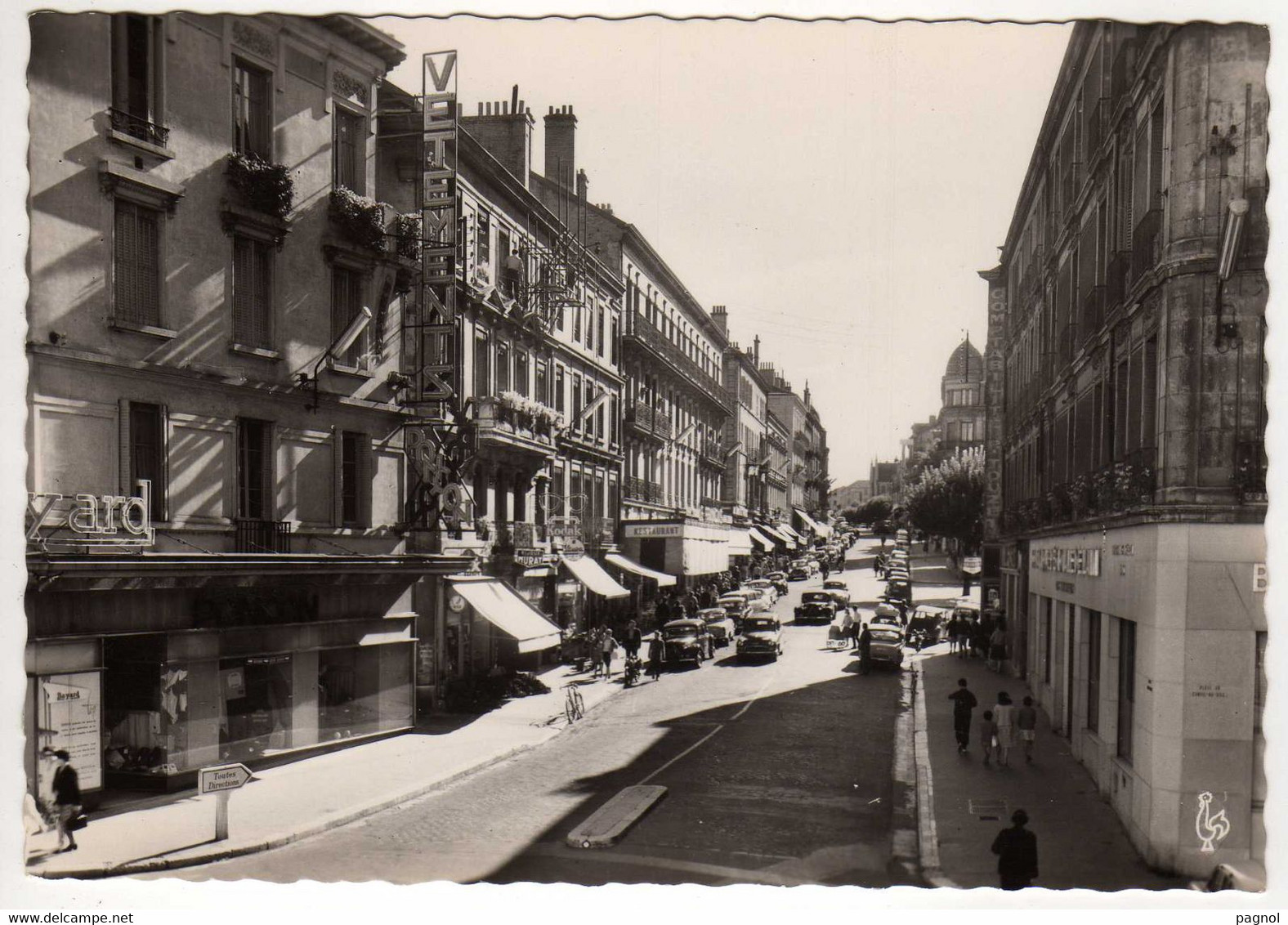 01 : Bourg-en-Bresse : L'Avenue Alsace-Lorraine ( Cpsm G.F. ) - Other & Unclassified