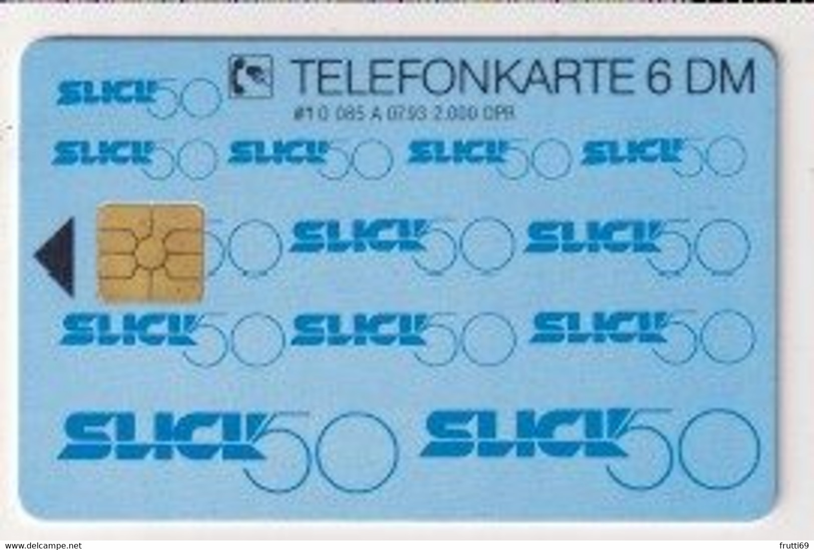 TK 30404 GERMANY - Chip O085A 07.93 2.000 DPR Slick MINT ! - O-Series : Series Clientes Excluidos Servicio De Colección