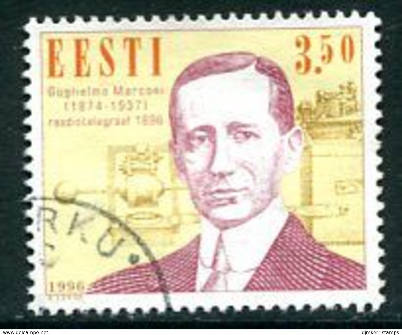 ESTONIA  1996 Radio Centenary Used  Michel 281 - Estland