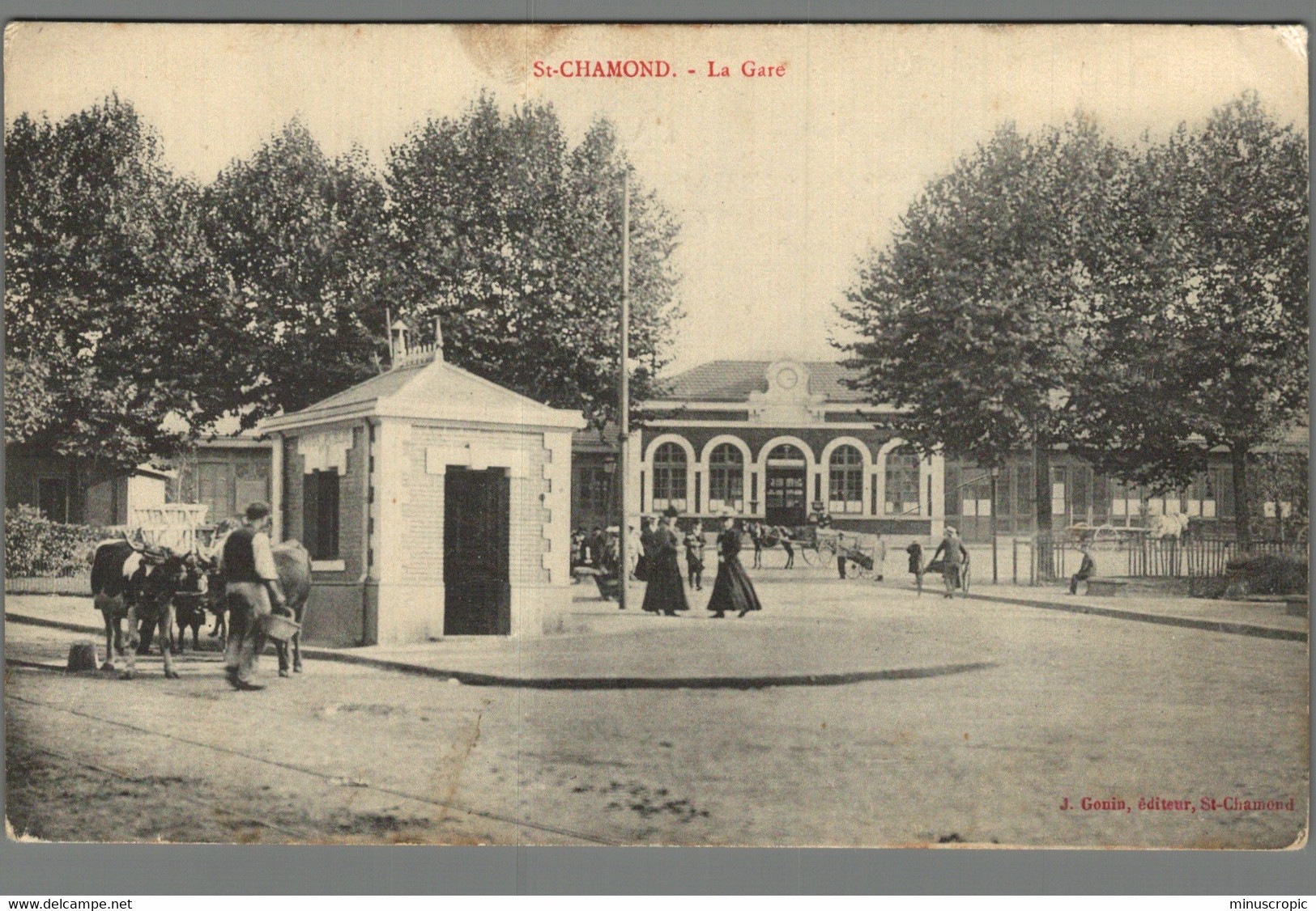 CPA 42 - Saint Chamond - La Gare - Saint Chamond