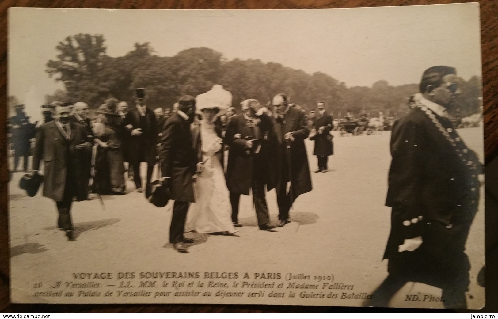 Paris - 20 CPA - Série Complète Sur Le Voyage Des Souverains Belges à Paris - Juillet 1910 - Lotti, Serie, Collezioni