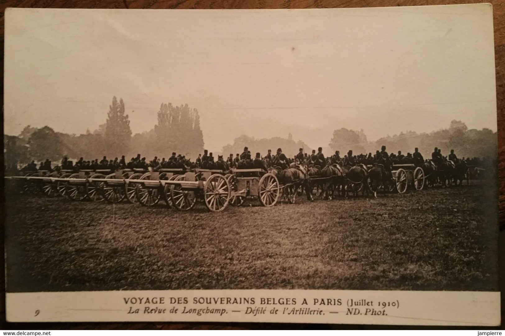 Paris - 20 CPA - Série complète sur le voyage des souverains belges à Paris - juillet 1910