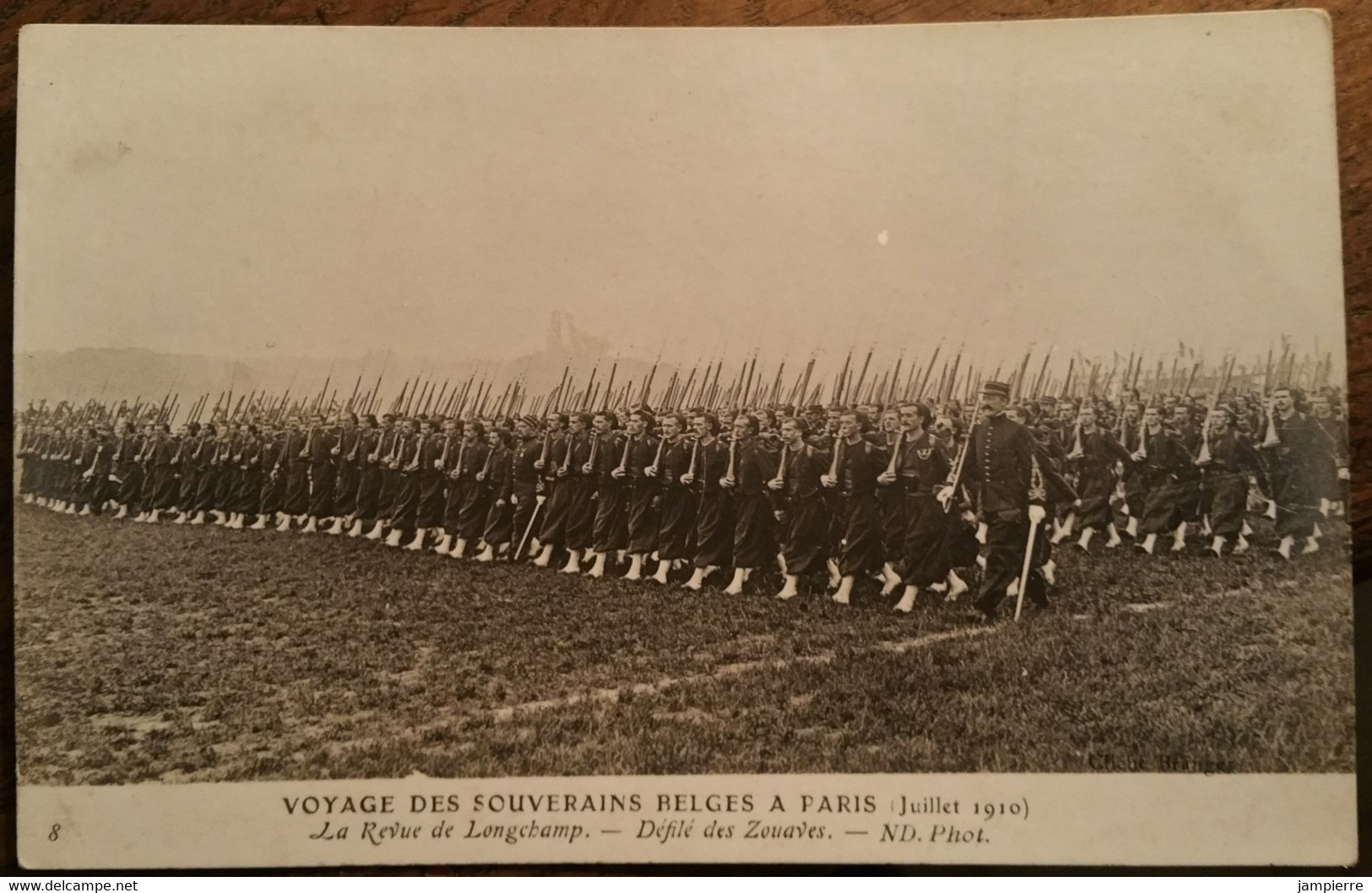 Paris - 20 CPA - Série complète sur le voyage des souverains belges à Paris - juillet 1910