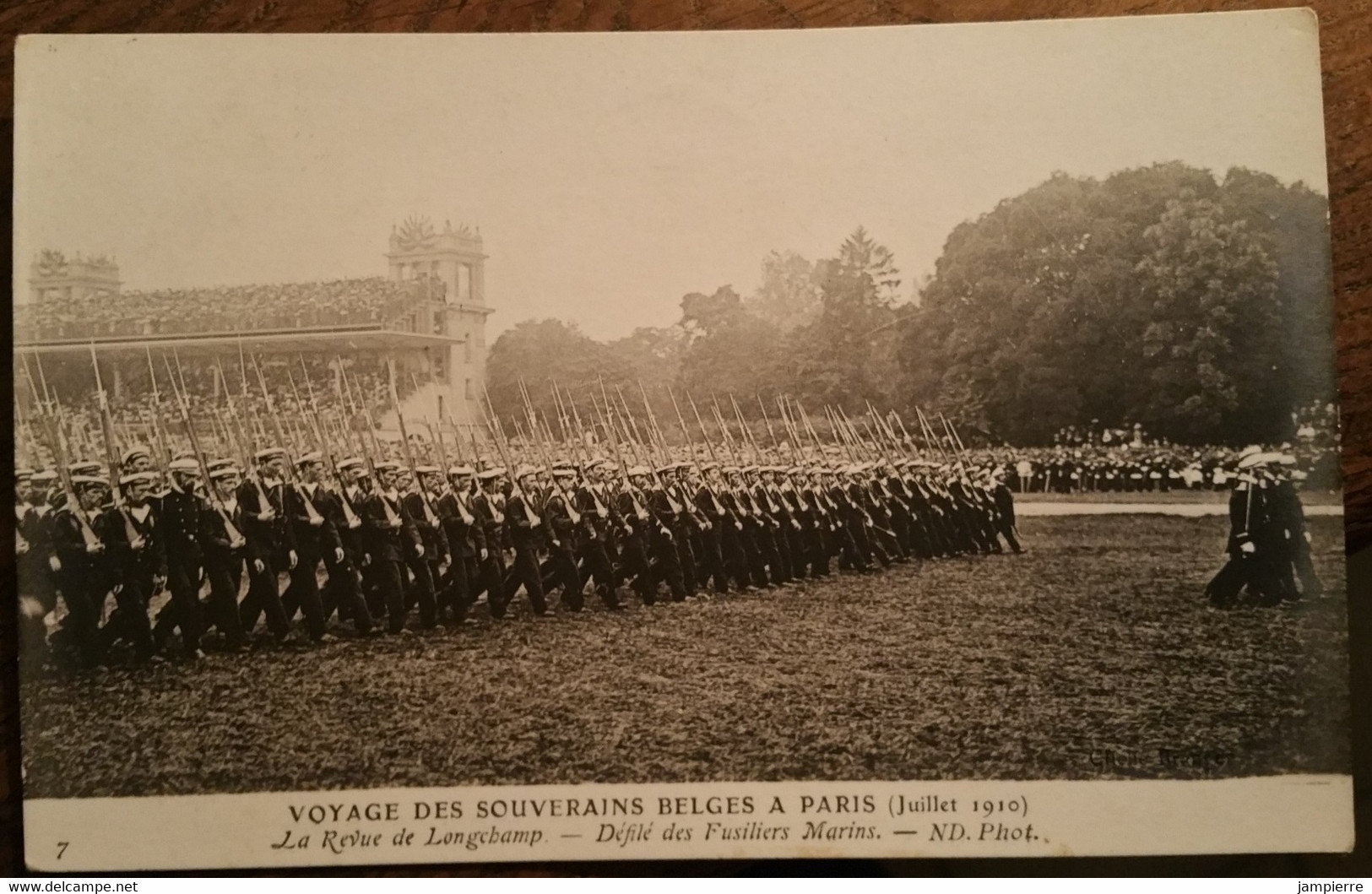 Paris - 20 CPA - Série complète sur le voyage des souverains belges à Paris - juillet 1910