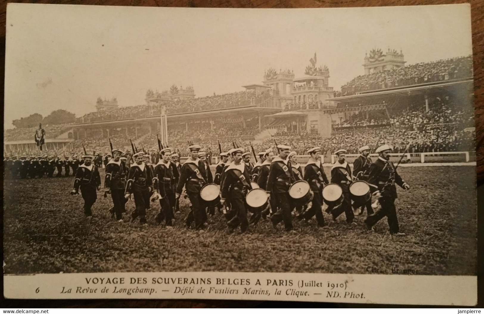 Paris - 20 CPA - Série complète sur le voyage des souverains belges à Paris - juillet 1910