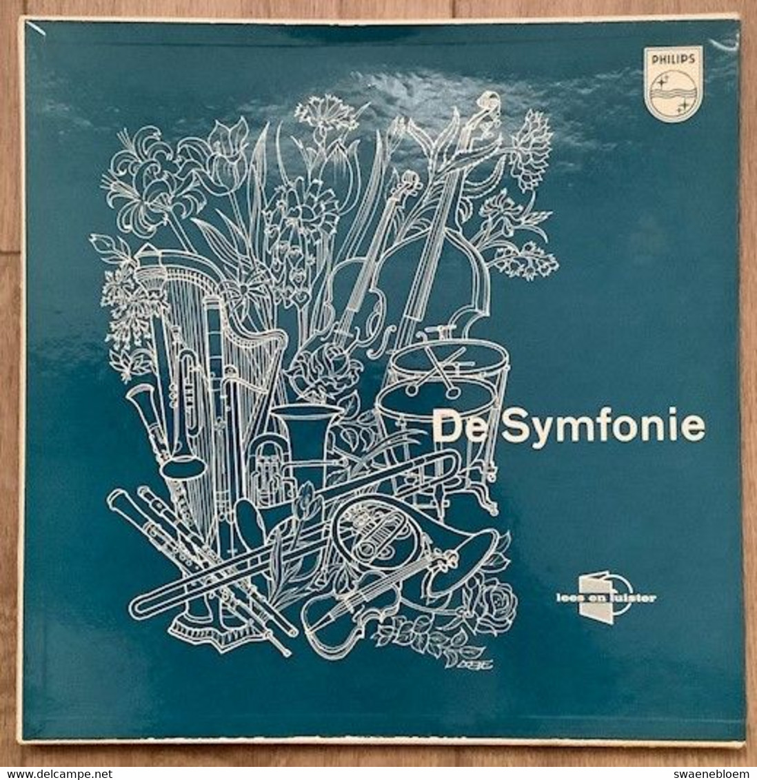 LP.- DE SYMFONIE. LEES EN LUISTER. Met Het Boekje - De Symfonie - Van Wouter Paap. - Collectors