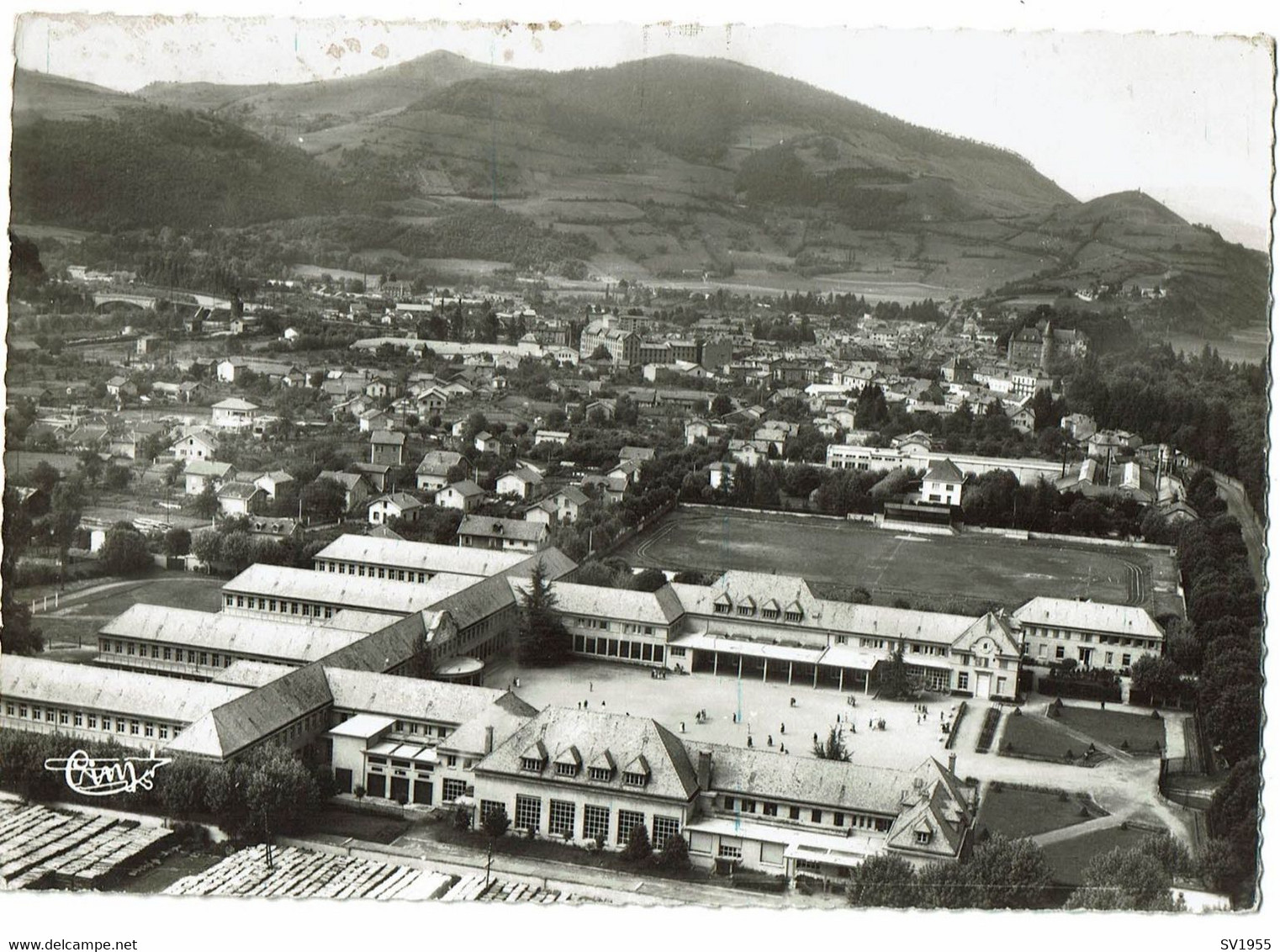 Vizille  Vue Aérienne De L'école Nationale Professionnelle De Jeunes Filles - Vizille