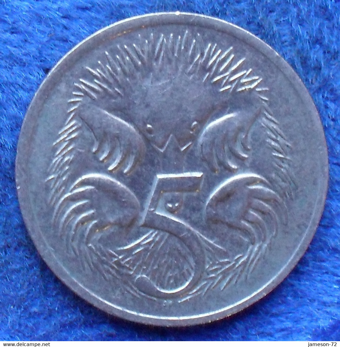 AUSTRALIA - 5 Cents 1977 "echidna" KM#64 Elizabeth II Decimal - Edelweiss Coins - Zonder Classificatie