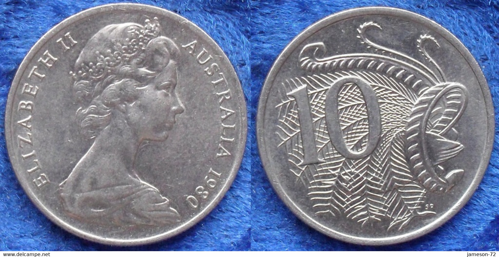 AUSTRALIA - 10 Cents 1980 KM#65 Elizabeth II Decimal Coinage - Edelweiss Coins - Sin Clasificación