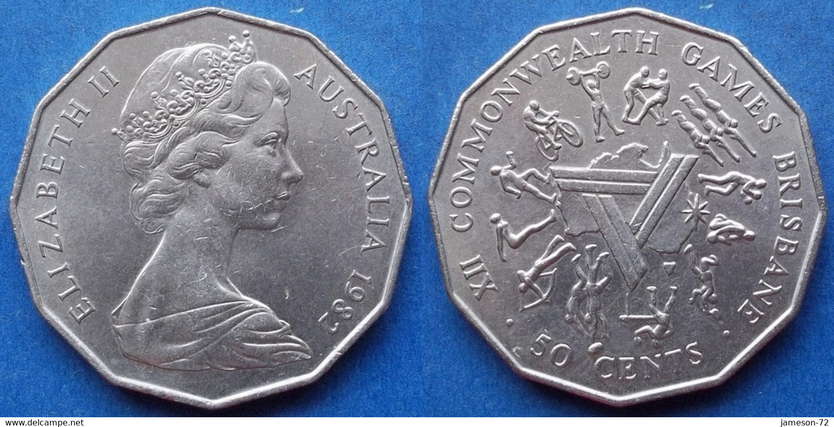 AUSTRALIA - 50 Cents 1982 KM# 74 Elizabeth II Decimal Coinage - Edelweiss Coins - Non Classés