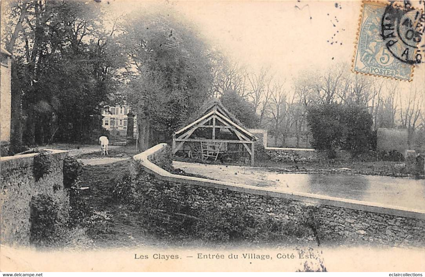 Les Clayes Sous Bois        78           Entrée Du Village Côté Est   (voir Scan) - Les Clayes Sous Bois