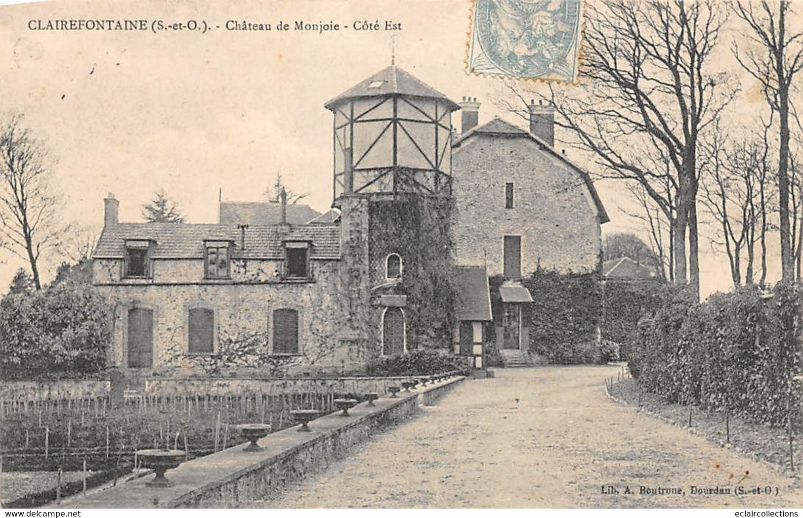 Clairefontaine       78            Château De Monjoie.   Côté Est      (voir Scan) - Sonstige & Ohne Zuordnung