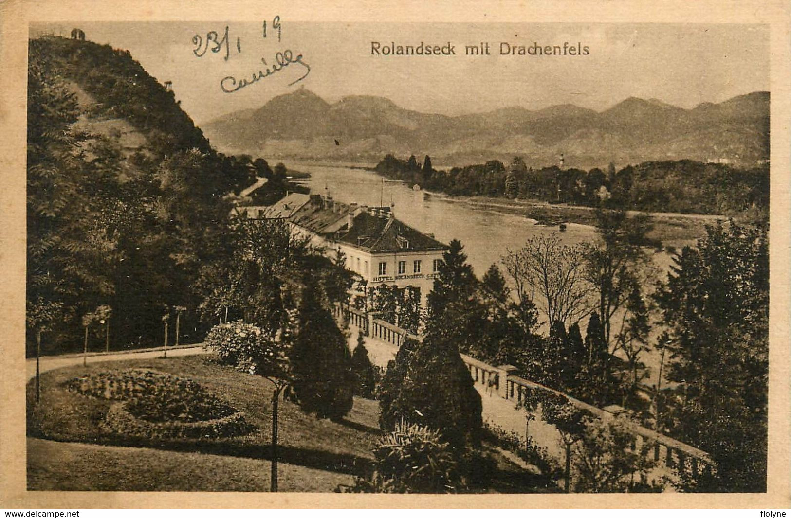 Remagen - Rolandseck Mit Drachenfels - Hôtel - Allemagne Germany - Remagen